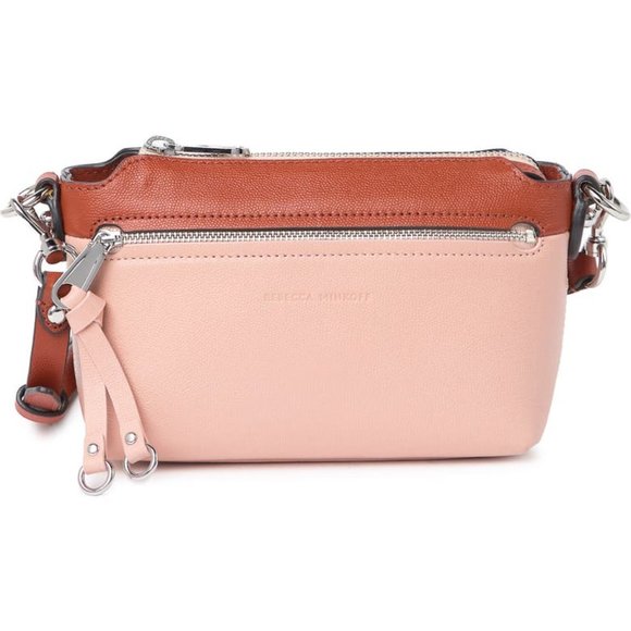 Rebecca Minkoff Colorblock Leather Crossboday Bag - Picture 2 of 7